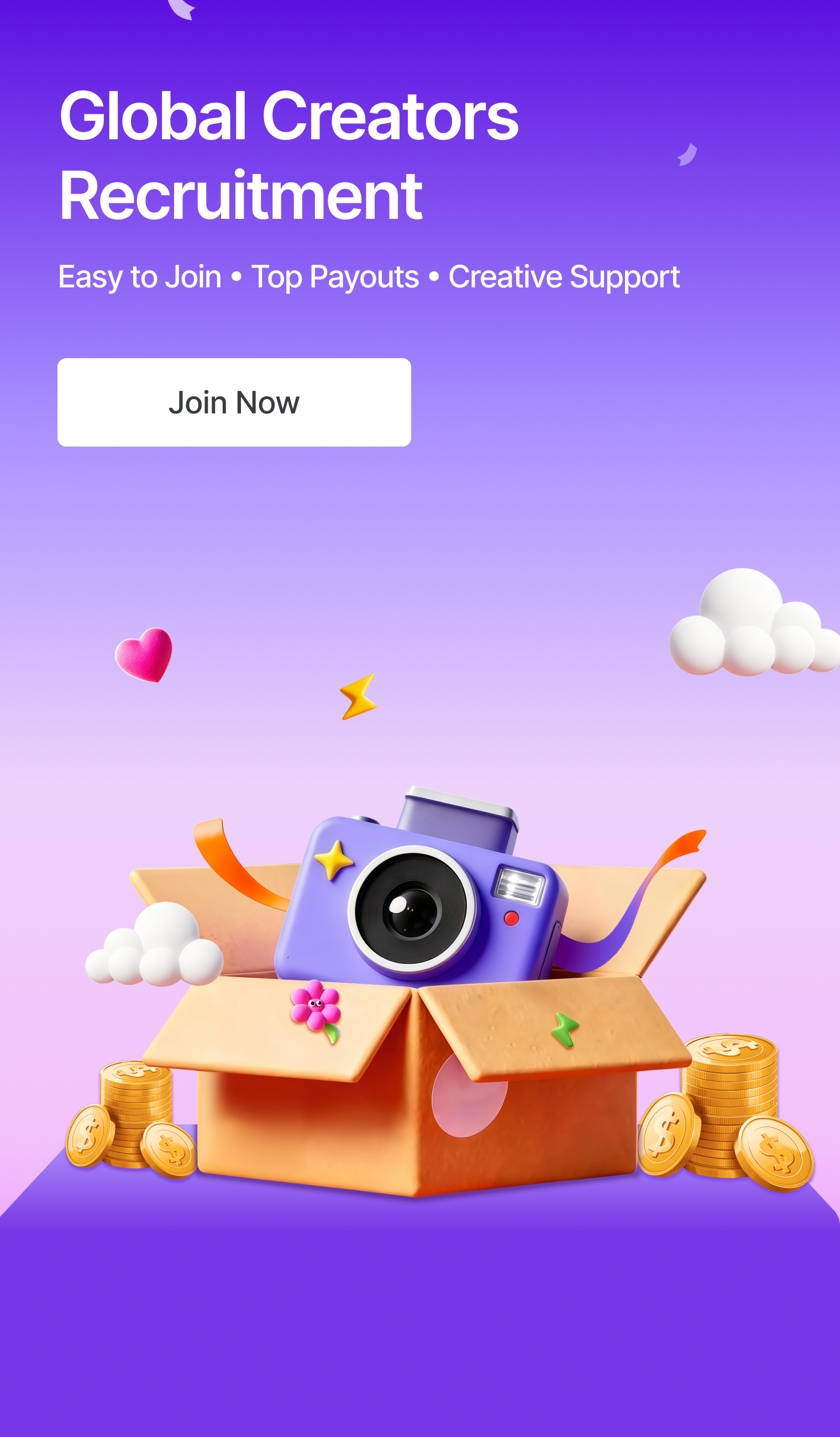 Global Creators Program promotional artwork — mirrored on this hub · Mulebuy Spreadsheet